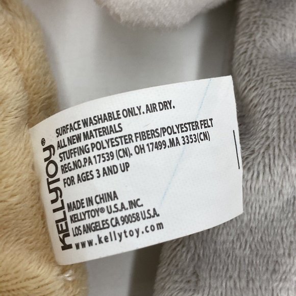 SET of 2 Kelly Toy Adorable Plush Hand PUPPETS Elephant and Lion 2 PC LOT Zoo - Picture 4 of 15